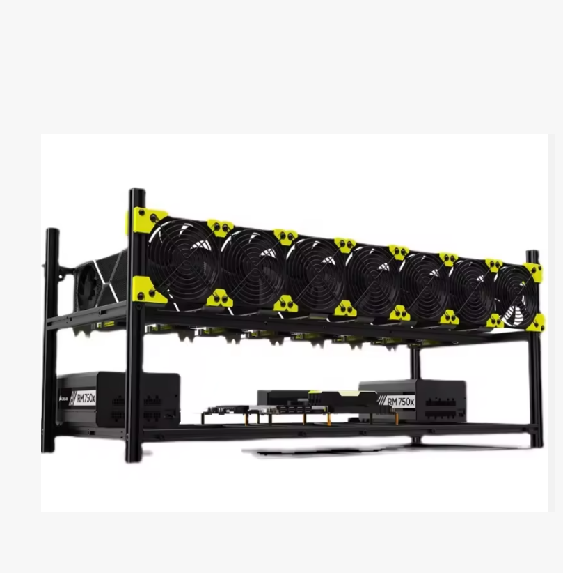 Gpu Mining Rig Frame 8 Gpu - VEDDHA 알루미늄 스태커블 오픈 에어 컴퓨터