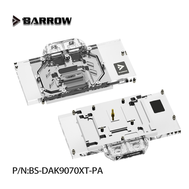 Rx 9070 16Gb - Barrow BS-DAK9070XT-PA GPU 워터 블록 (PowerColor