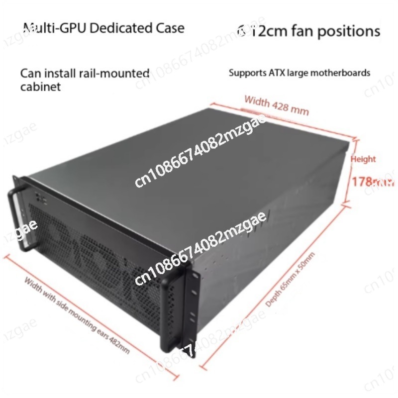 Server Gpu Chassis 4U - 4U 멀티 그래픽 카드 섀시 6/8