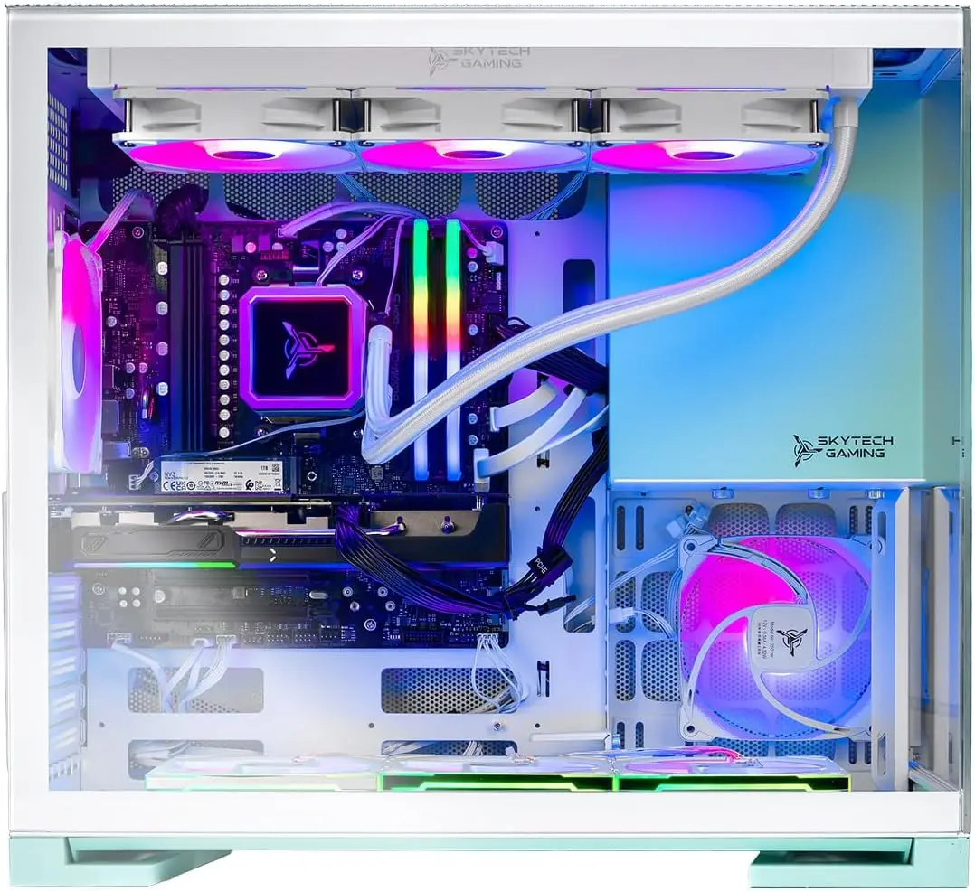 스카이텍 게이밍 아쿠아 데스크탑 PC, 라이젠 7 98 - Rtx 5080 16Gb 리뷰 및 가격