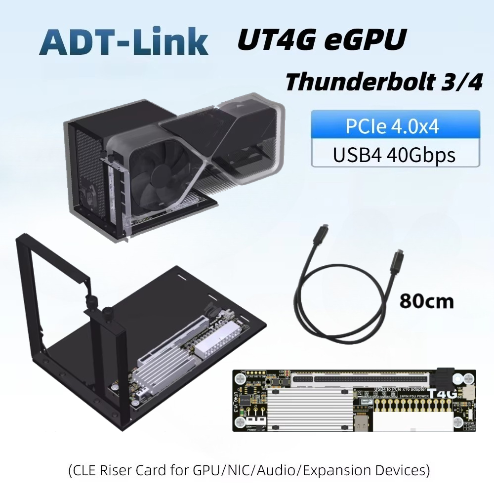 UT4G 외장 그래픽 카드 도킹 스테이션(Thunder - Gpu External Dock Egpu Thunderbolt 4 리뷰 및 가격