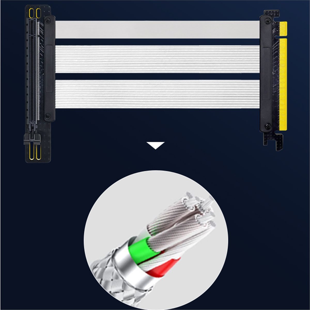 RTX5090, GEN5 SSD용 HDL PCIe 5. - Pcie 5.0 Gpu Riser Cable 리뷰 및 가격