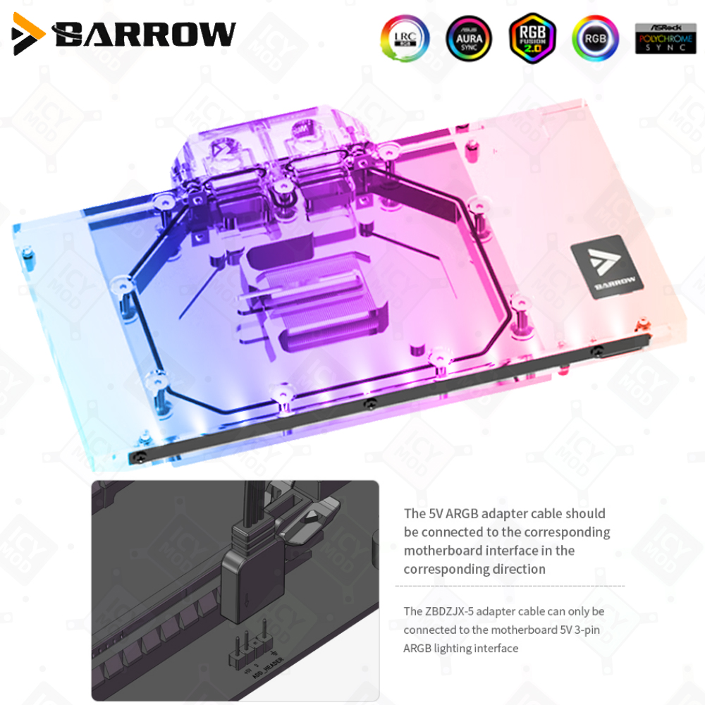 Barrow GPU 워터 쿨러 블록 Gigabyte R - Rtx 4090 Water Block 리뷰 및 가격