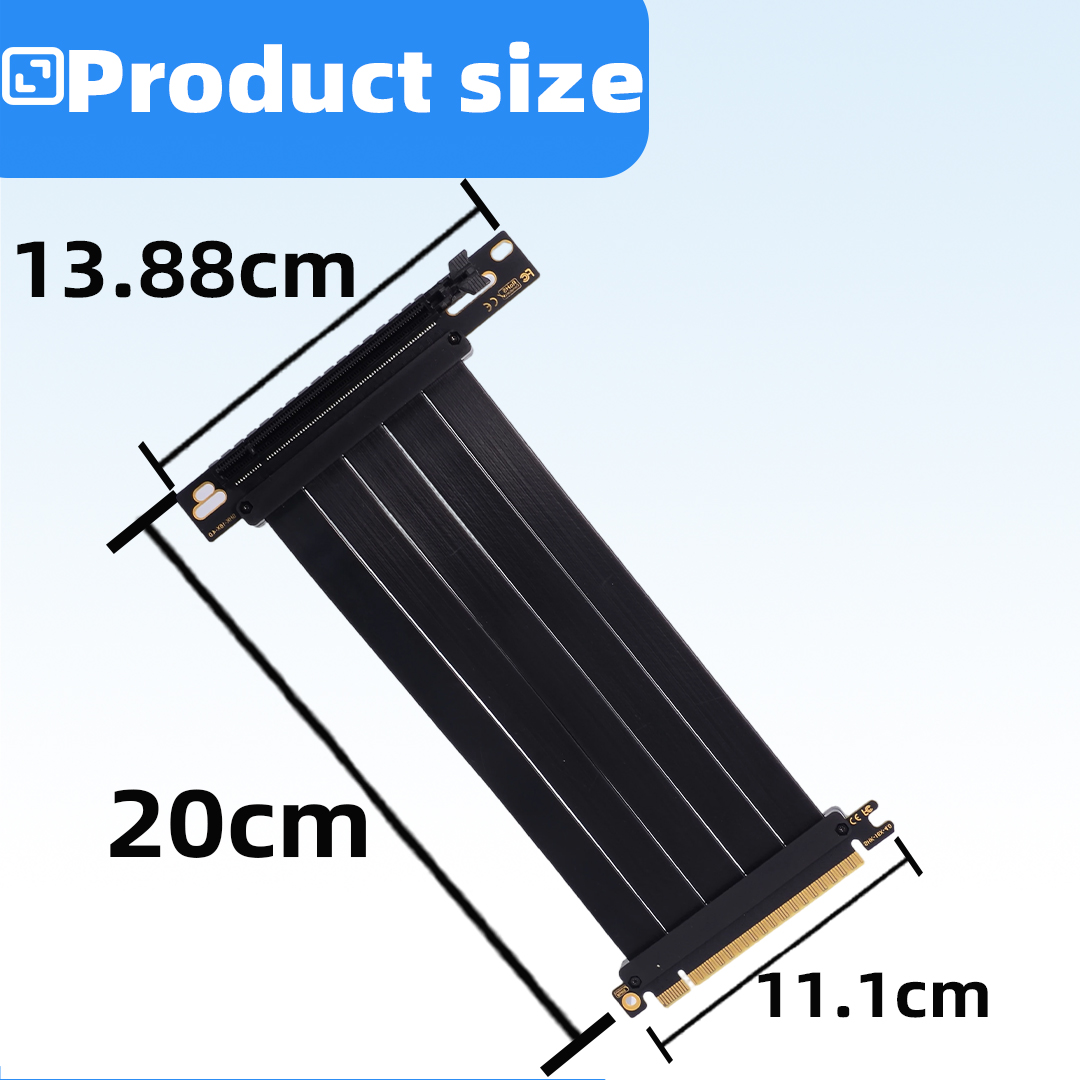 PCIE 4.0 X16 그래픽 카드 확장 라이저 어댑터 - Pcie 5.0 Gpu Riser Cable 리뷰 및 가격