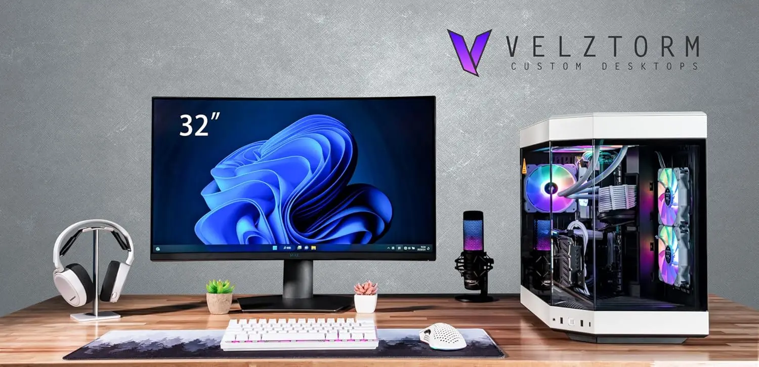 벨츠톰 화이트 프라티크스 맞춤형 Y60 게이밍 데스크톱 - Rtx 5090 32Gb 리뷰 및 가격