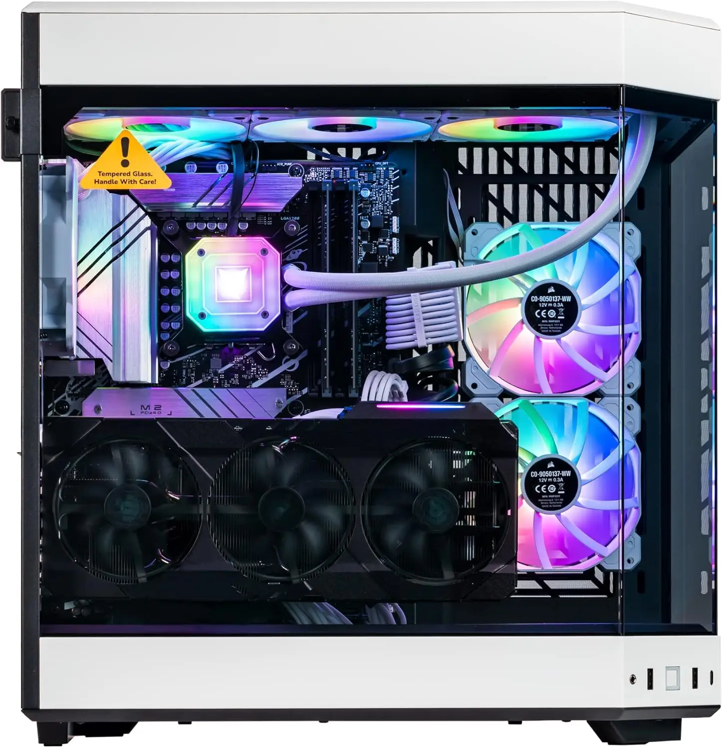 벨츠톰 화이트 프라티크스 맞춤형 Y60 게이밍 데스크톱 - Rtx 5090 32Gb 리뷰 및 가격